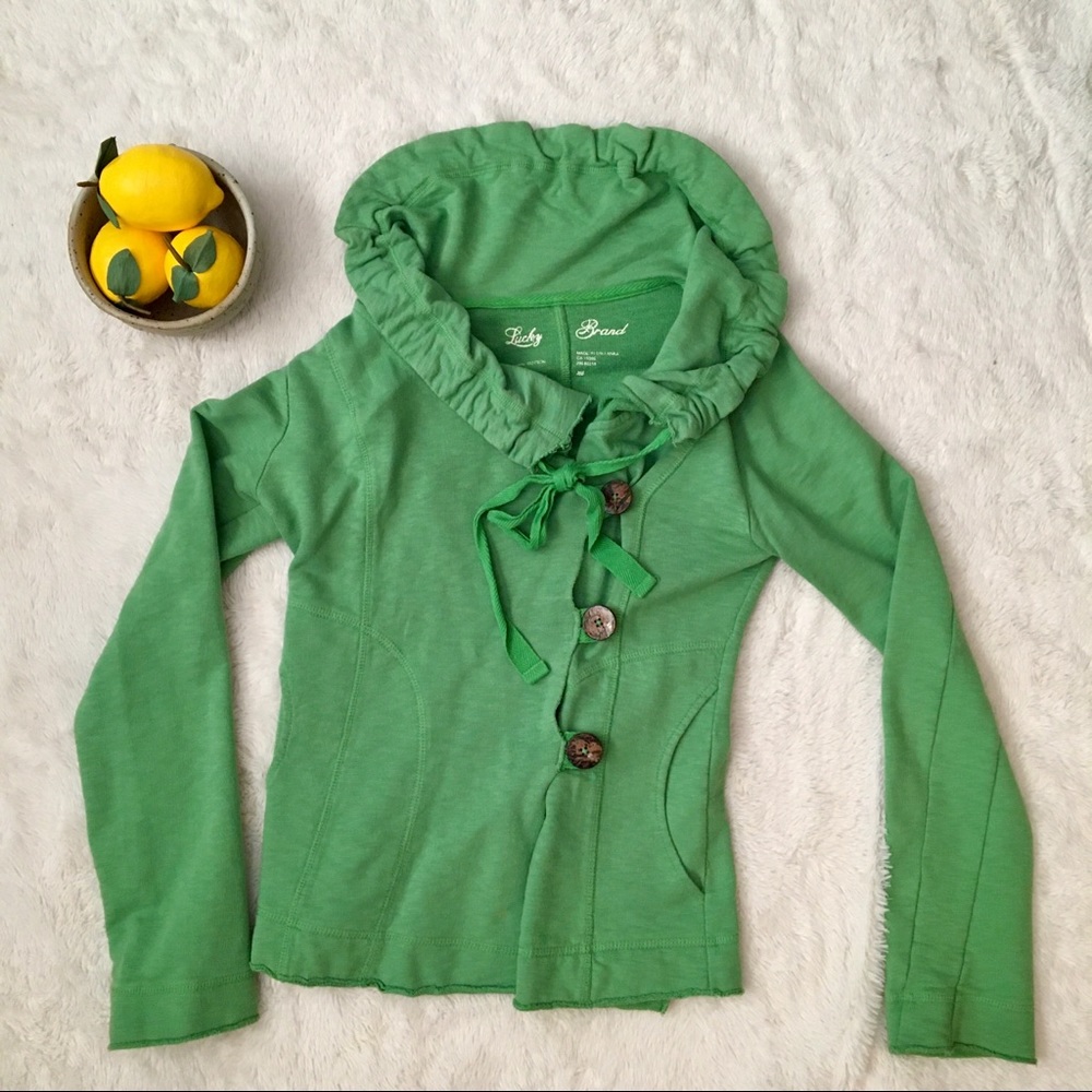 SOLD- Lucky Brand Collared Top